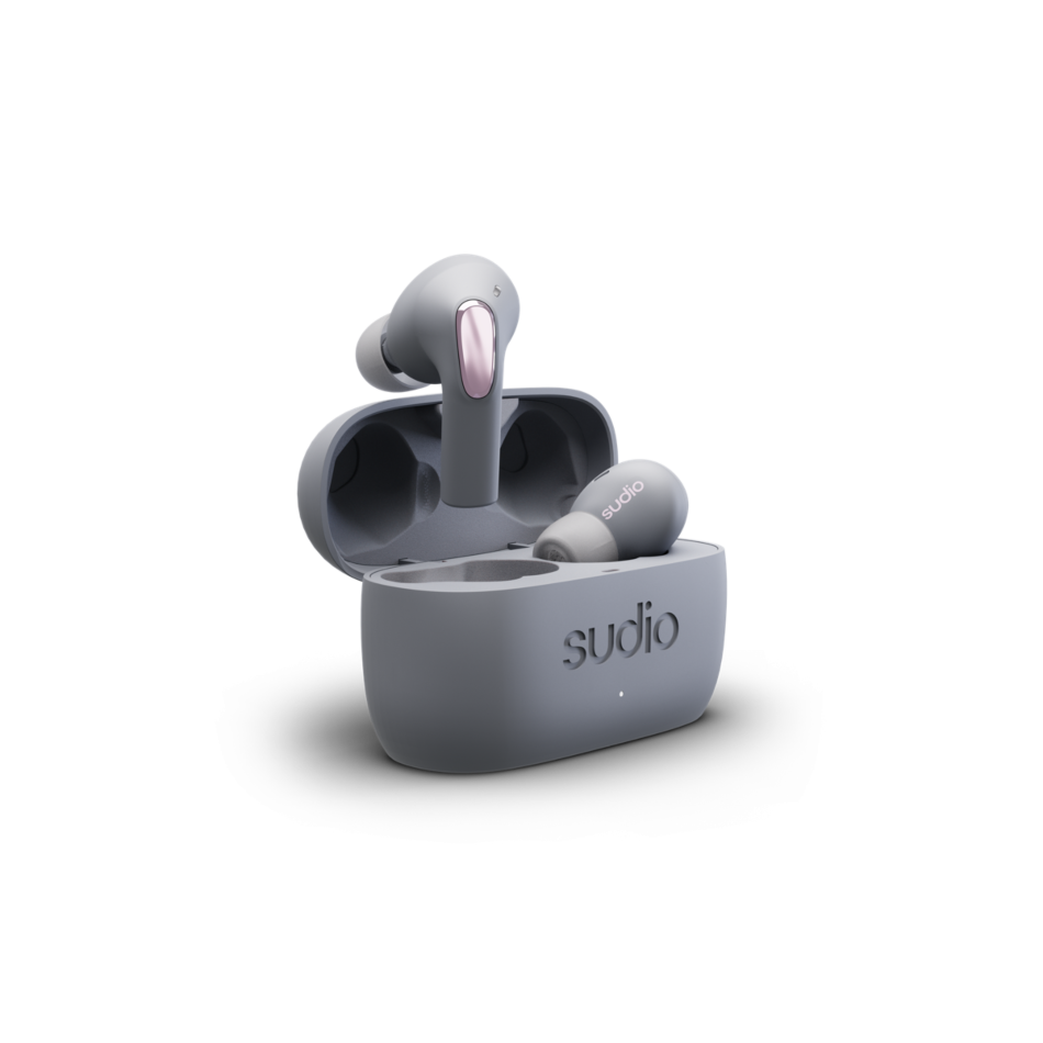 Sudio E2 Electric Grey | True Wireless Earphones