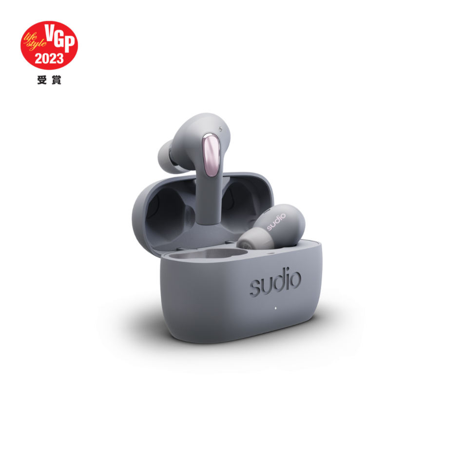 Sudio E2 Electric Grey | True Wireless Earphones