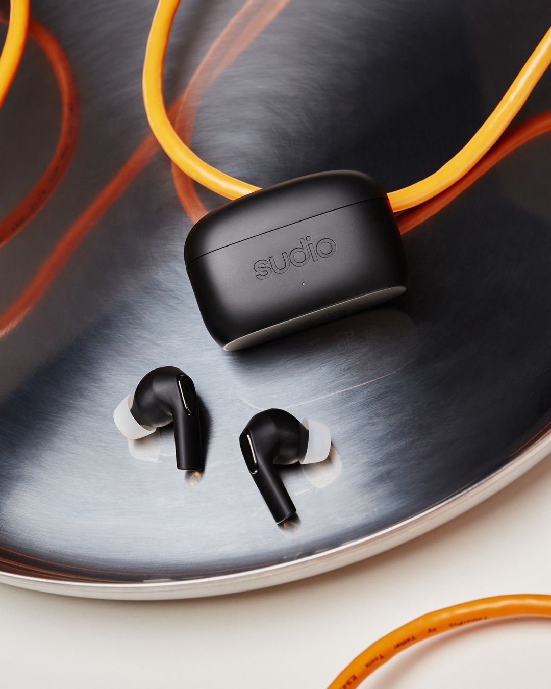 No wires, no limits. Enjoy next-level sound with Hybrid ANC from the Sudio E3. Head to sudio.com to shop now!⁠⁠#sudio #shapingsound #wirelesscharging #E3Black